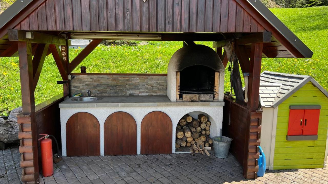 Dwarfs Cabin Overlooking Julian Alps Near Bled Jesenice Εξωτερικό φωτογραφία